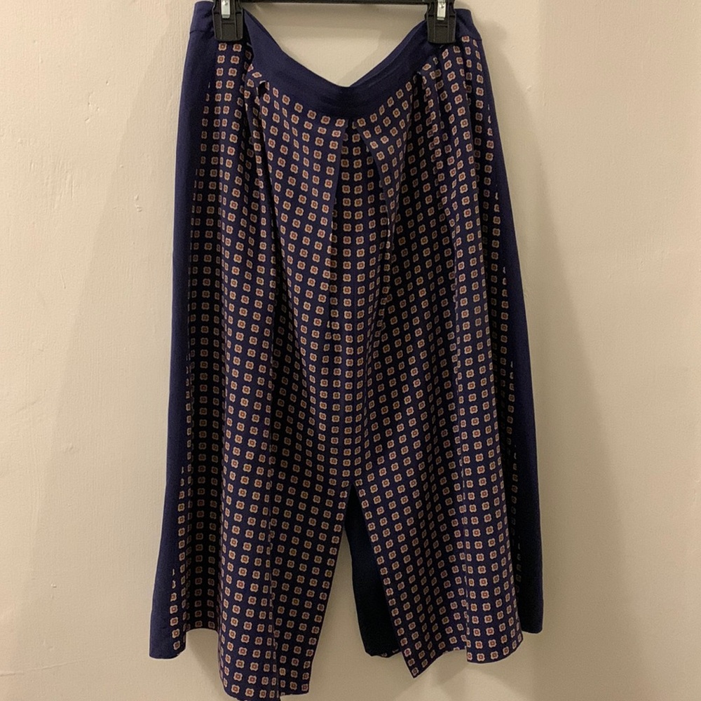 Madewell Ascot print 100% silk women skirt preppy classy minimalist size 6